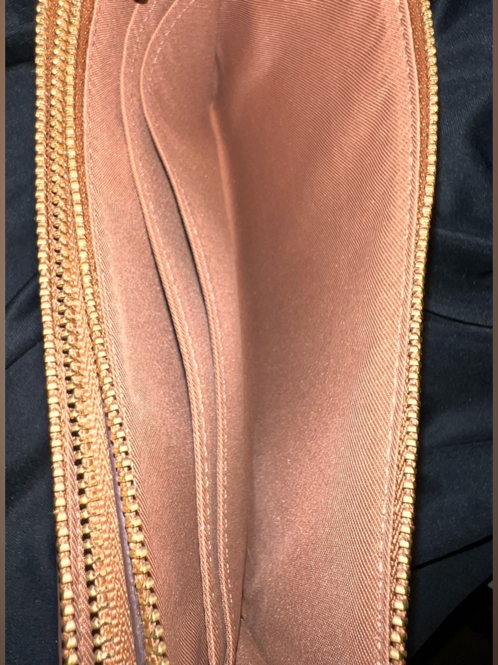 Coach Tan Signature Canvas Wristlet Clutch - Picture 3 of 7